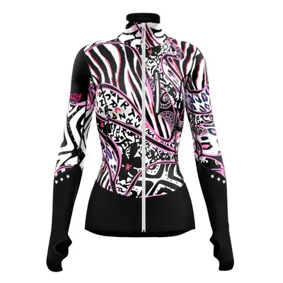 Crazy Idea mikina Pull Oxygen Printed zebra mix