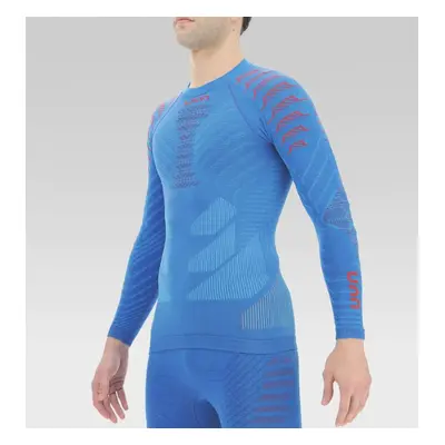 UYN tričko Man Resilyon Uw Shirt Lg_Sl.Round Neck blue red