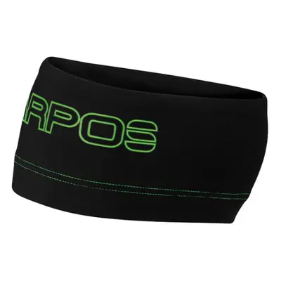 Karpos čelenka Alagna black/fluo green