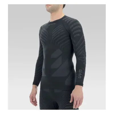 UYN tričko Man Resilyon Uw Shirt Lg_Sl.Round Neck black anthracite