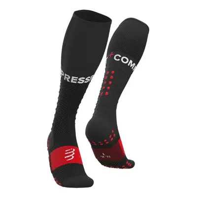 Compressport ponožky FULL SOCKS RUN black