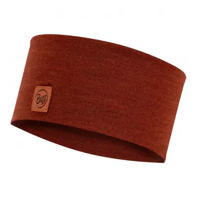 Buff čelenka Merino Wide solid sienna