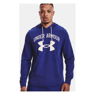 Under Armour mikina Rival Terry Big Logo regal/onyx white