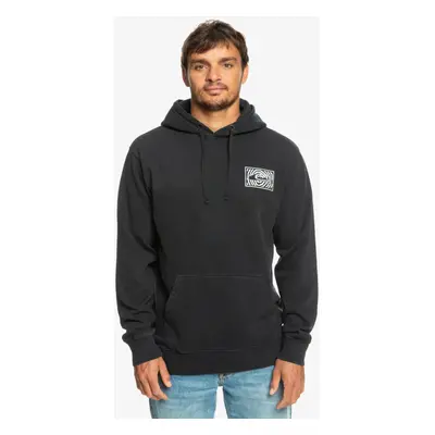 Quiksilver mikina Neon Slab Hood black