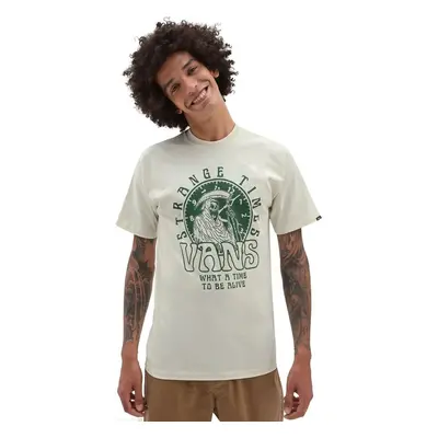 Vans tričko Strange Times Ss Tee antique white