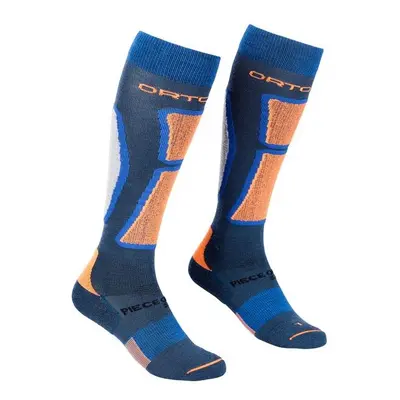 Ortovox ponožky Ski Rock'N'Wool Long Socks M petrol blue