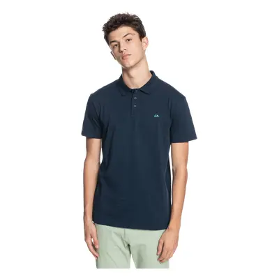 Quiksilver tričko Essentials Polo navy blazer