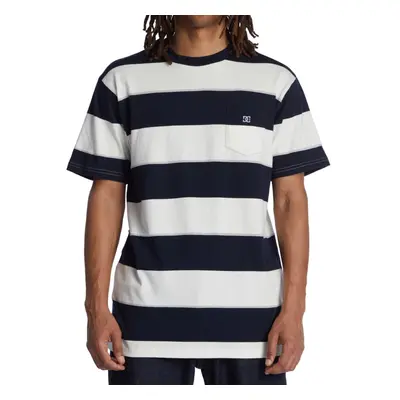 DC tričko Crate Stripe Tee navy crate stripe