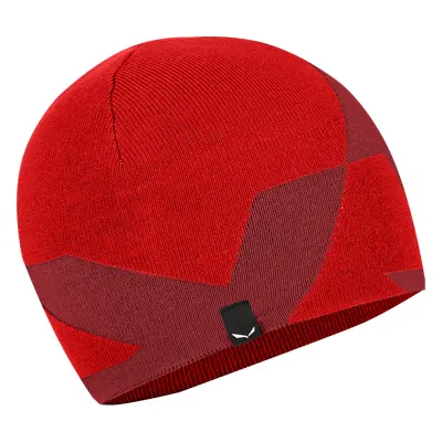 Salewa čepice Pure Reversible Am Beanie red