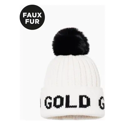 Goldbergh čepice Hodd Beanie cream black