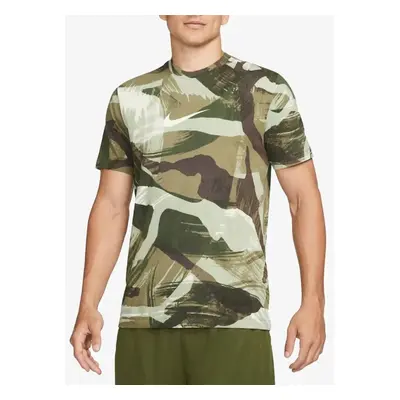 Nike tričko Dri-Fit Mens Camo Print green