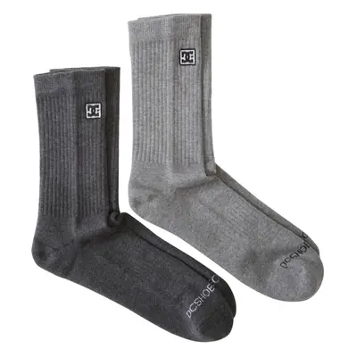 DC ponožky Shoe Co Crew 2Pk light grey