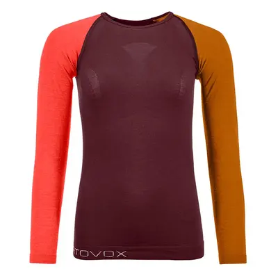 Ortovox tričko 120 Comp Light Long Sleeve W winetasting