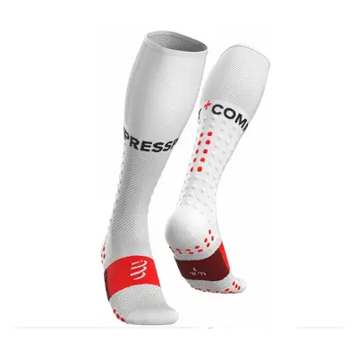 Compressport ponožky Full Socks Run white