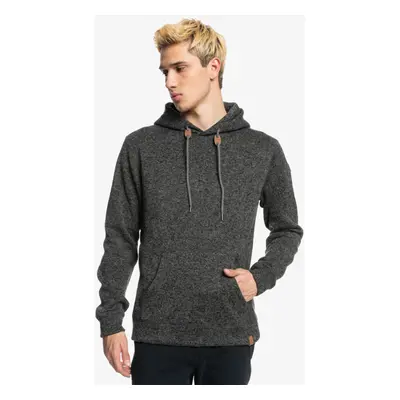 Quiksilver mikina Keller Hood dark grey