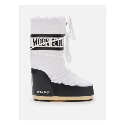 Moon Boot sněhule Icon Nylon black white