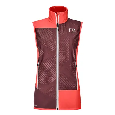 Ortovox vesta Col Becchei Vest W coral