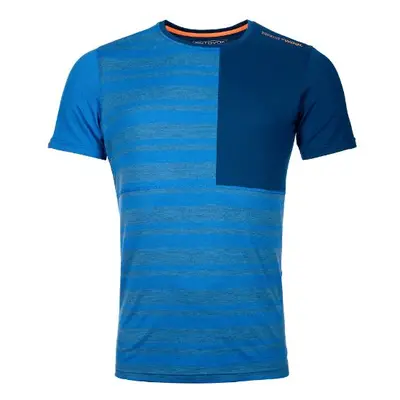 Ortovox tričko 185 Rock'N'Wool Short Sleeve just blue