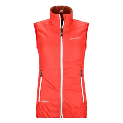 Ortovox vesta Swisswool Piz Grisch Vest W coral