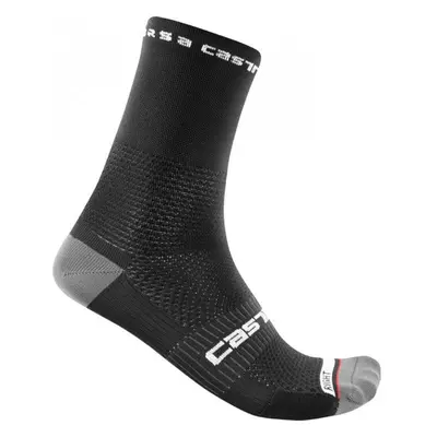 Castelli ponožky Rosso Corsa Pro black