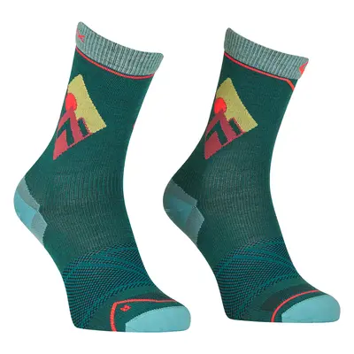 Ortovox ponožky Alpine Light Comp Mid Socks W pacific green