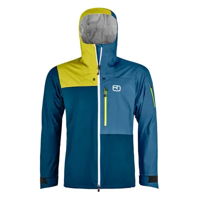 Ortovox bunda 3L Ortler Jacket M petrol blue