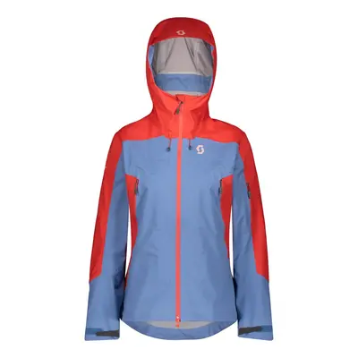 Scott - bundy Z Jacket W's Explorair 3L grenadine orange-riverside blue