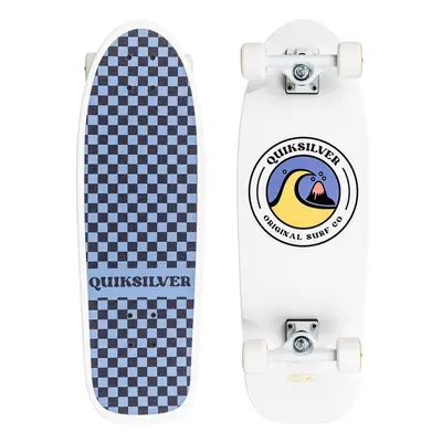 Quiksilver skateboard Bubbles 28” x 9” white