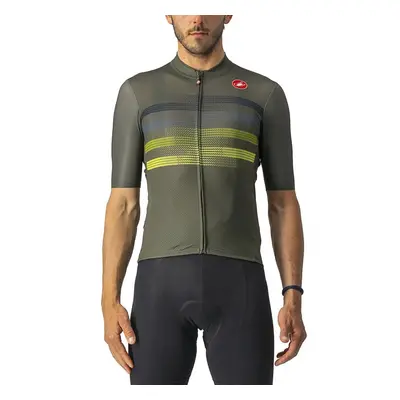 Castelli tričko Endurance Pro military green sulphur