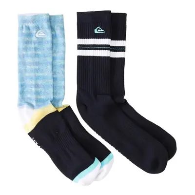 Quiksilver ponožky Qk 2pk Crew Heyday aqua