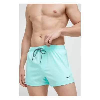 Puma šortky Swim Men Short Lenght 1P green