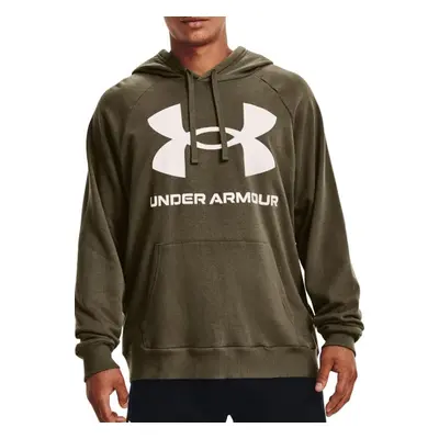 Under Armour mikina Rival Fleece Big Logo Hoodie green