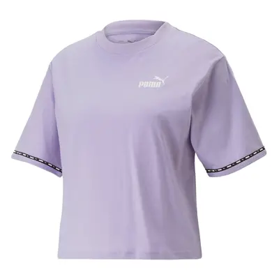 Puma tričko Power Tape Tee purple