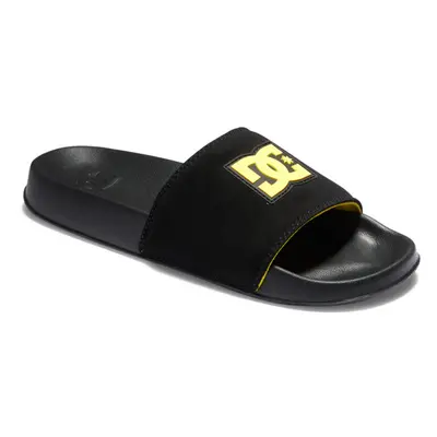 DC pantofle DC Slide black black yellow