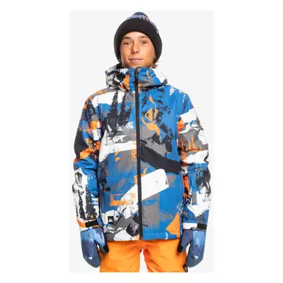 Quiksilver bunda Mission Printed Youth Jk bright colbalt