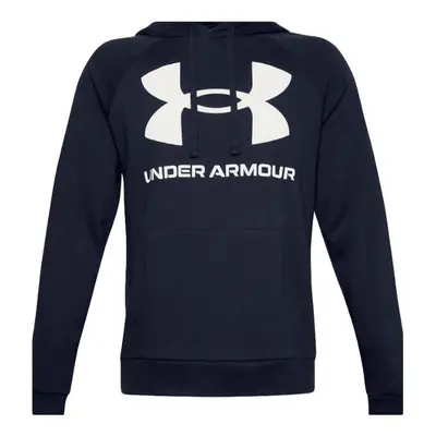 Under Armour mikina Rival Fleece Big Logo Hoodie navy