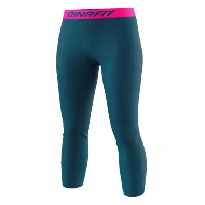 Dynafit kalhoty Tour Light Merino W 3/4 Tight petrol