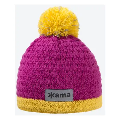 Kama - čepice Merino B71 pink