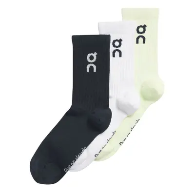 On Running ponožky Logo Sock 3-Pack midnight lima