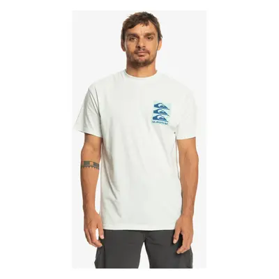 Quiksilver tričko Warped Patterns snow white