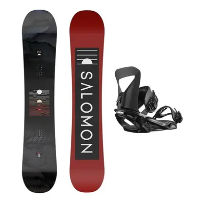 Salomon set Pulse+Pact Black 22/23 grey/red