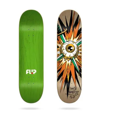 Flip deska Gonzalez Blast 8.0"x31.5" Flip green orange