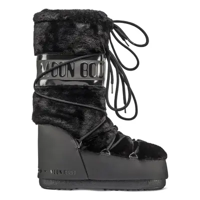 Moon Boot sněhule Icon Faux Fur black