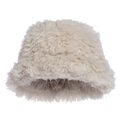 Goldbergh klobouk Bird Faux Fur off white