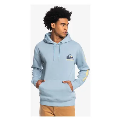 Quiksilver mikina Omni Logo Hood ashley blue