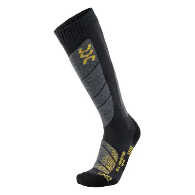 UYN ponožky T SKI ALL MOUNTAIN SOCKS anthracite/yellow