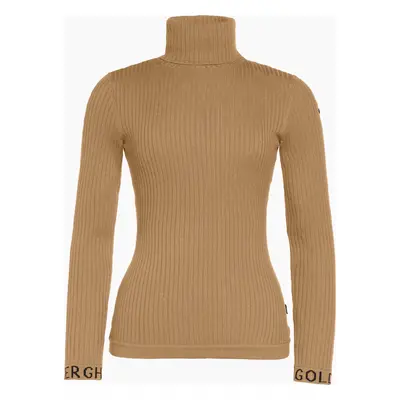 Goldbergh rolák Mira Long Sleeve Knit Sweater marmottes