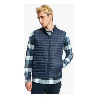 Quiksilver vesta Scaly Sleeveless navy blazer