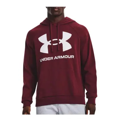 Under Armour mikina Rival Fleece Big Logo Hoodie red