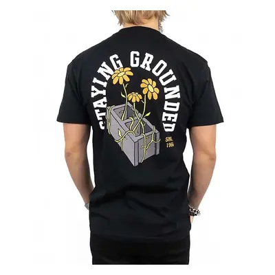 Vans tričko Staying Grounded Ss Tee black